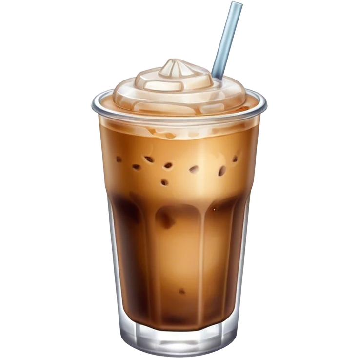 Café con hielo emoji