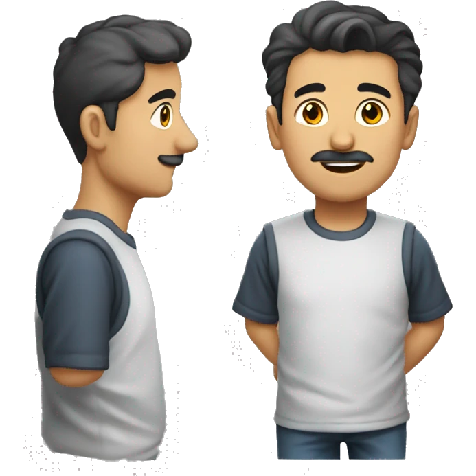 aşık olan uzun saçlı ezik erkek emoji