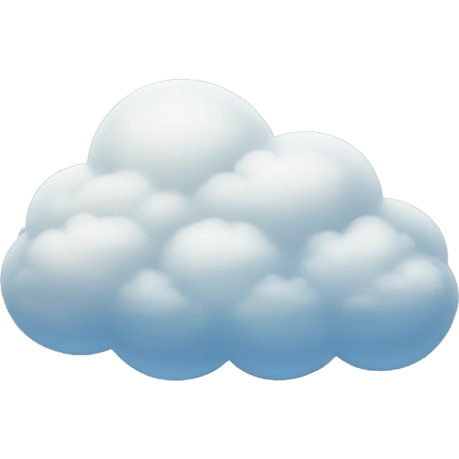 cloud emoji