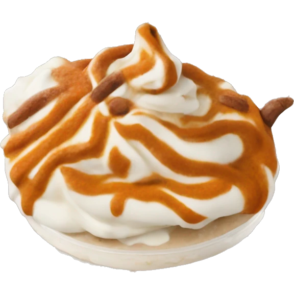 Pumpkin spice Frappuccino  emoji