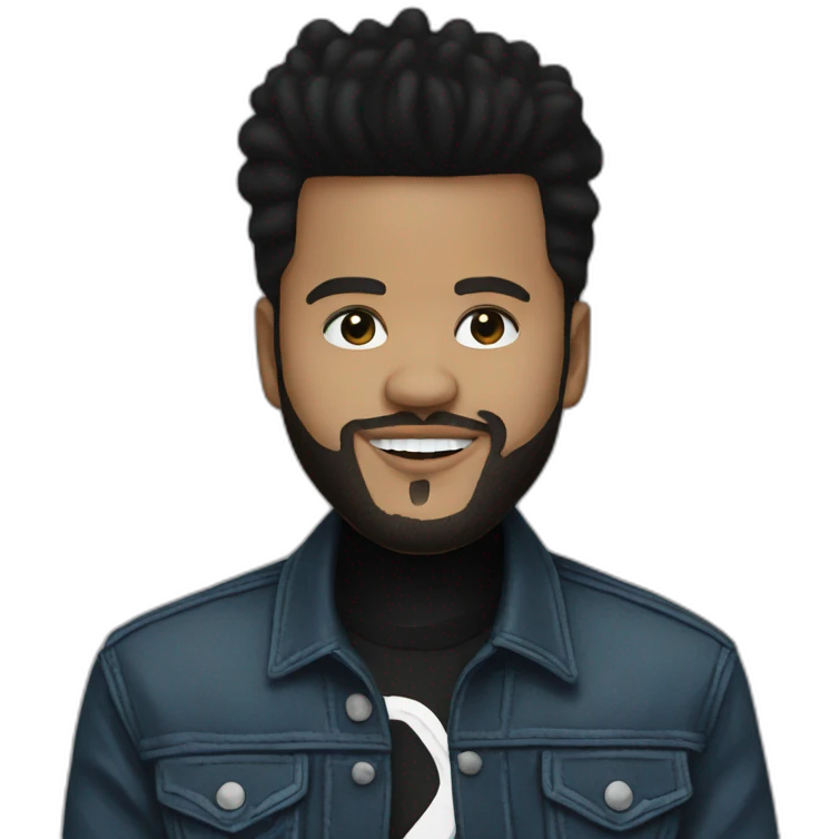 The weeknd emoji