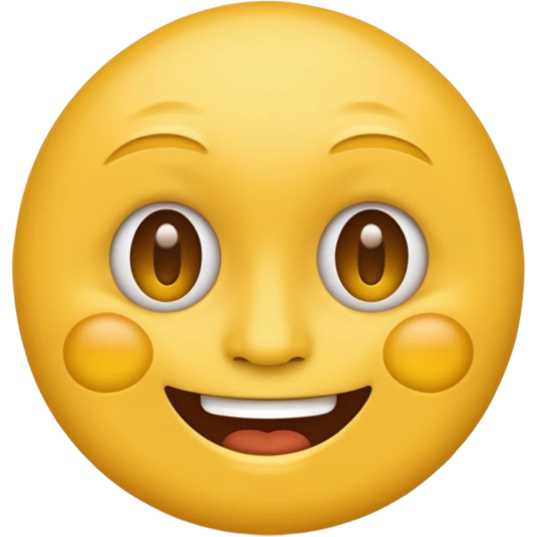 Yellow Face emoji making fun of someone emoji