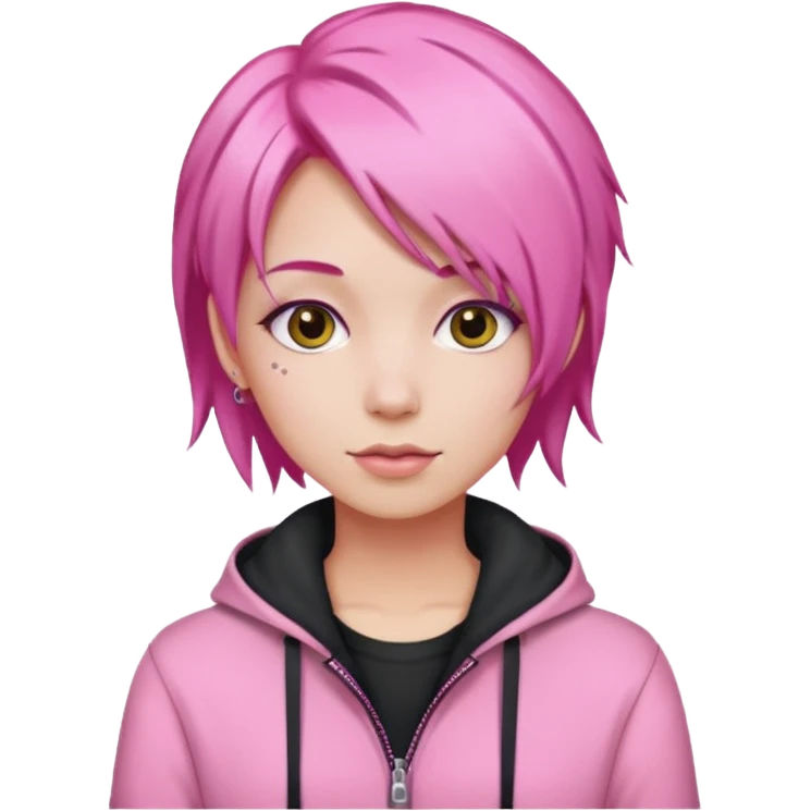 Розовая мода emoji
