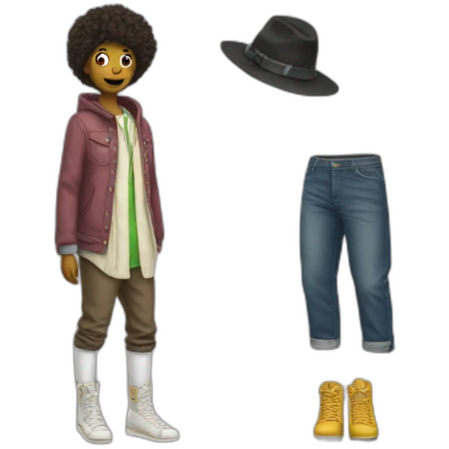  crazy clothes  emoji