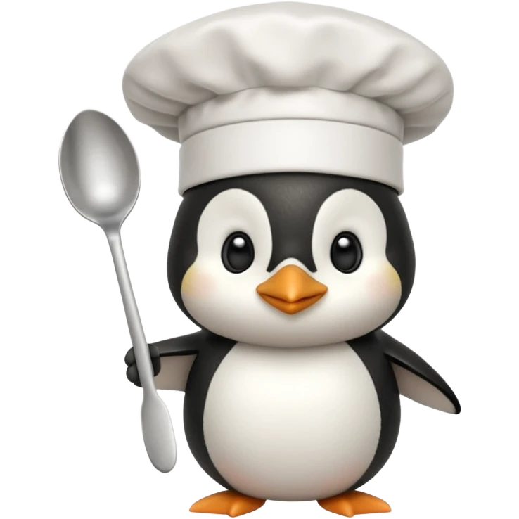 pinguin cuisinier emoji