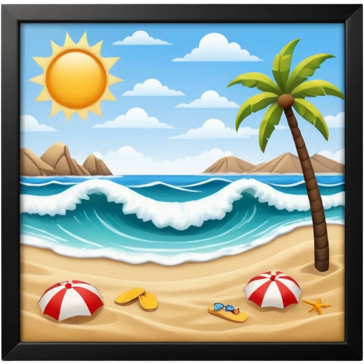 Playa  emoji
