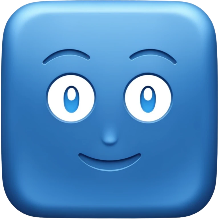 create  " MA " IN SQUARE SHAPE BLUE BACKGROUND emoji