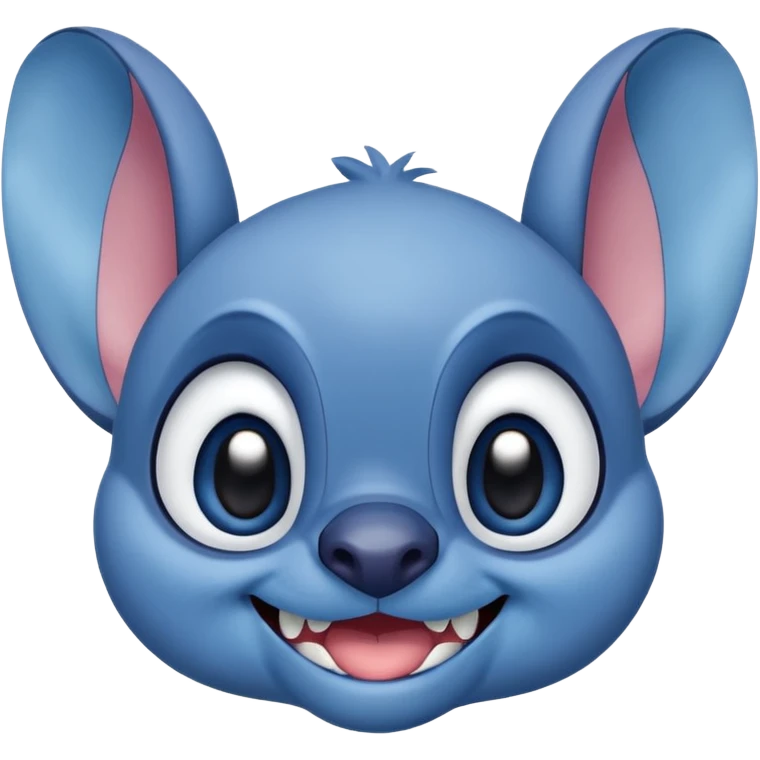 Q stitch sea realista pero como en la pelicula emoji