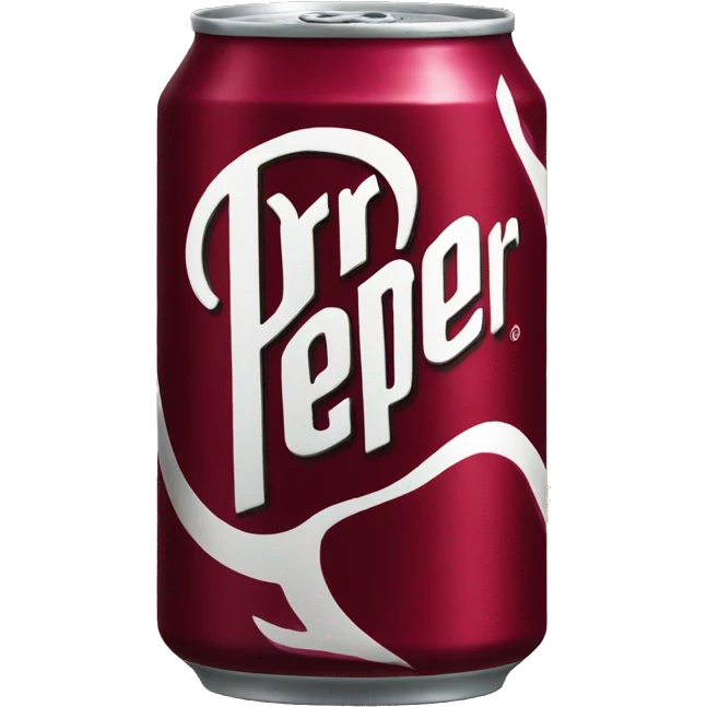 Dr Pepper can emoji