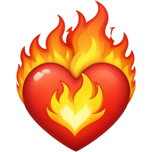 fire heart emoji