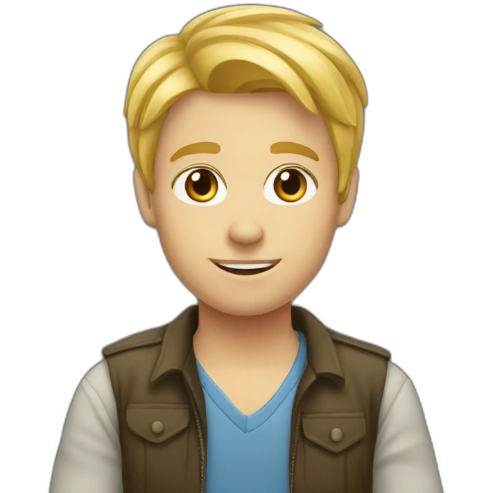 blond-hair-boy emoji