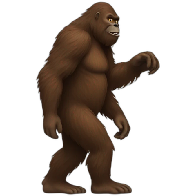 Bigfoot emoji