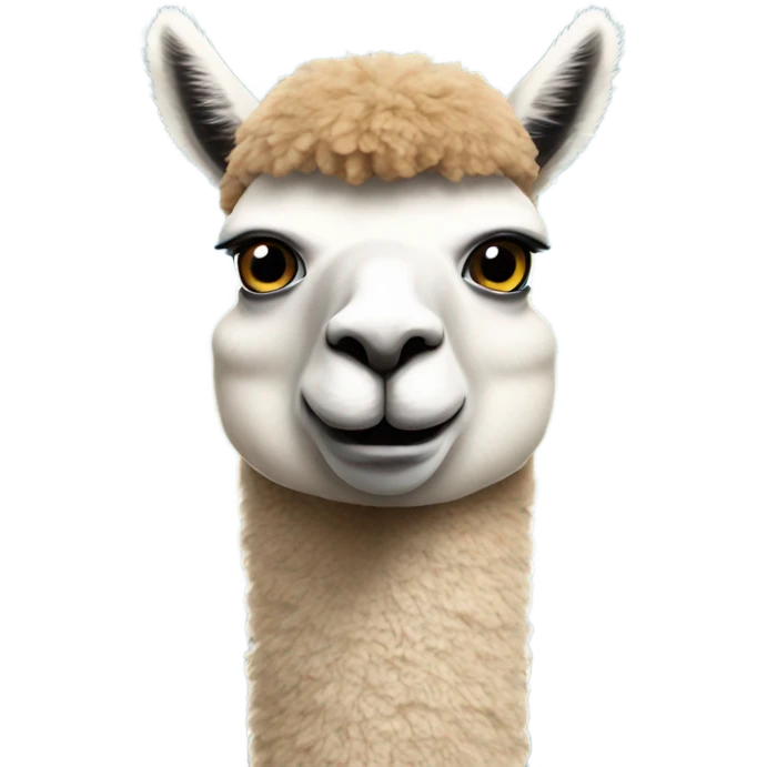 alpacca with knife emoji