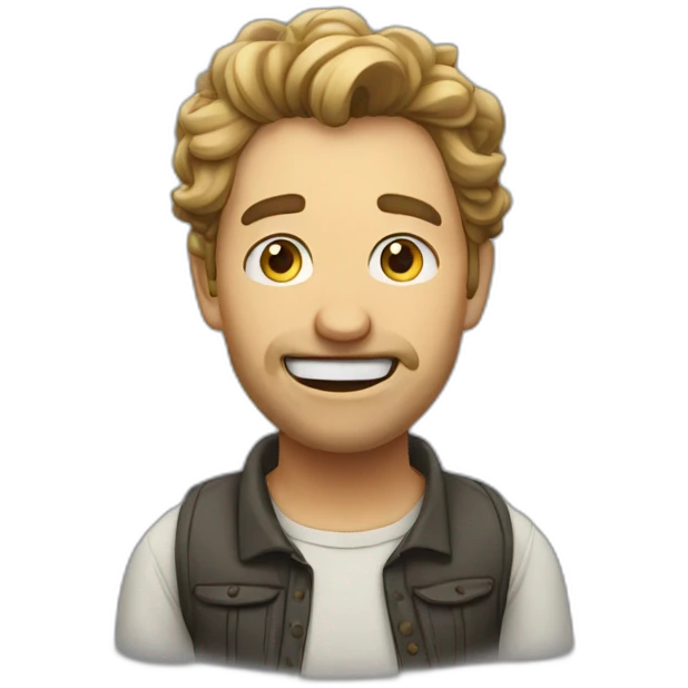 mewing man  emoji