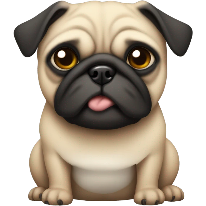 Pug emoji