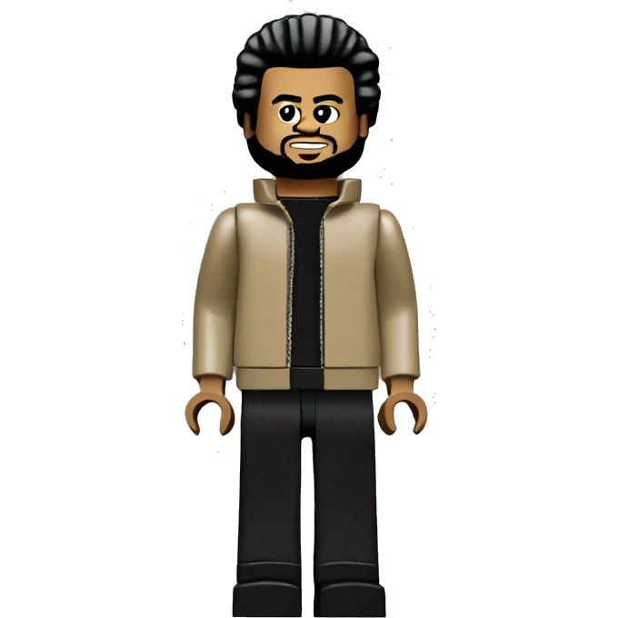 THE WEEKND lego full body emoji