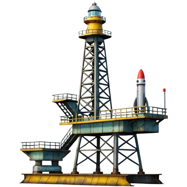 sea rocket launch platform emoji