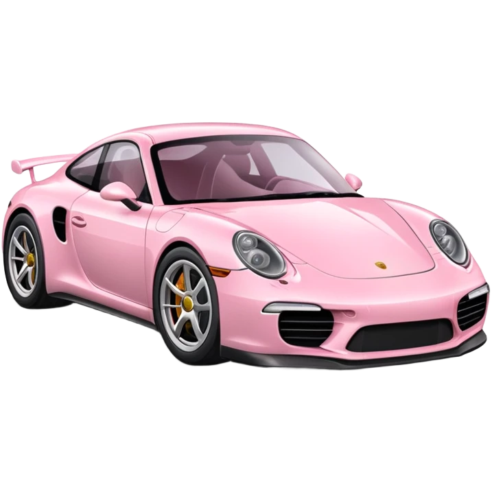 soft pink porsche emoji