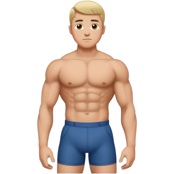Side view of Man standing with his hands on his hips emoji