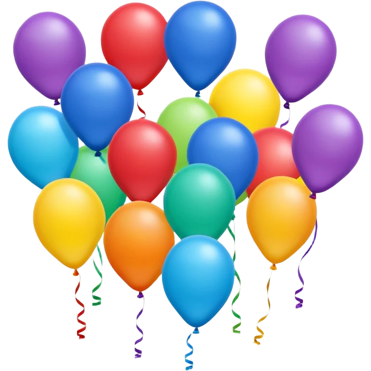 Balloons that say 30  emoji