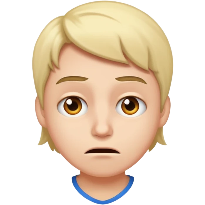 offended selfish face, slightly exaggerated expression emoji