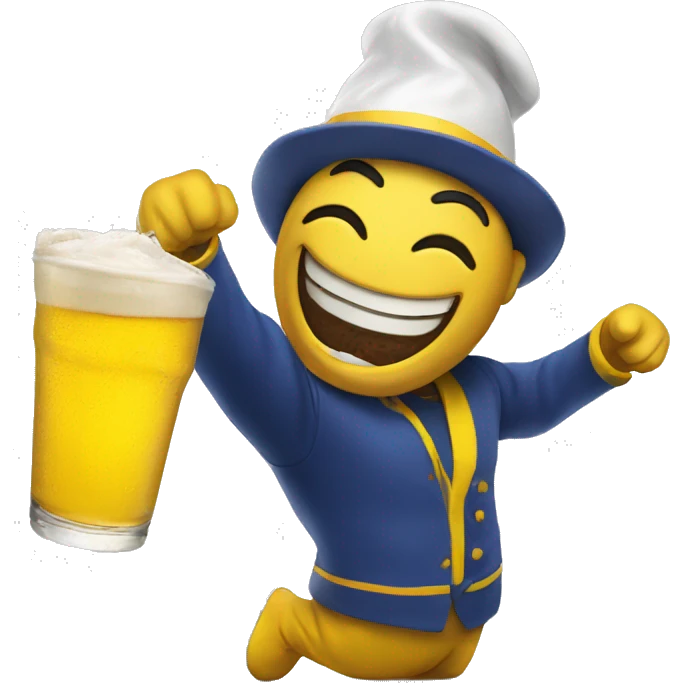 Twisted teas cheering emoji