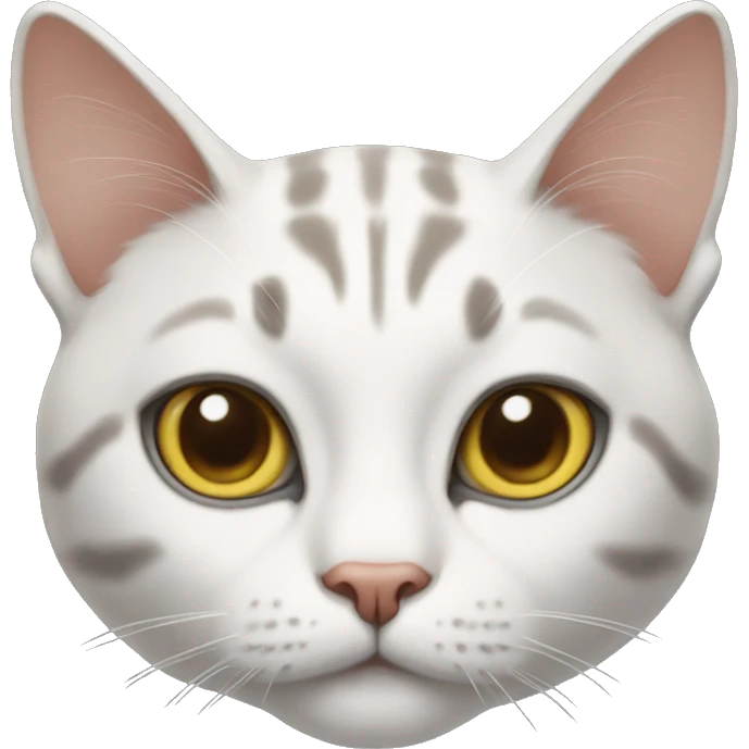 Realistic cat emoji