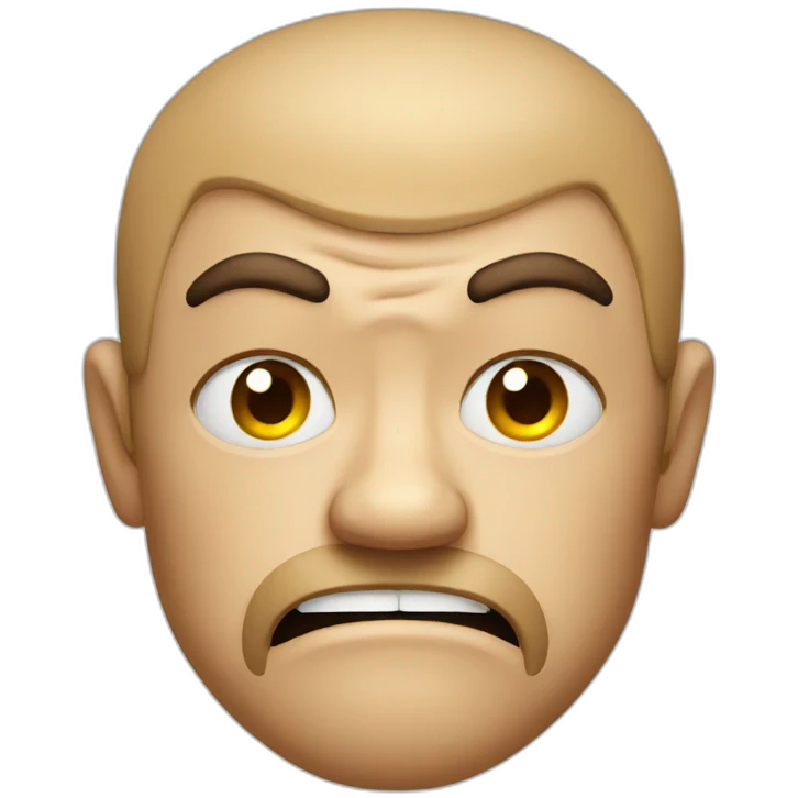 angry face emoji