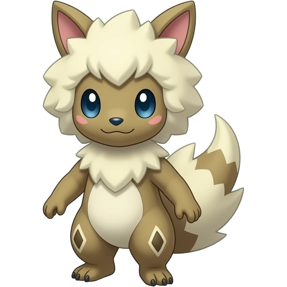 Absol-Shinx-Minccino-Quilava-Fakemon-Pokemon-hybrid emoji