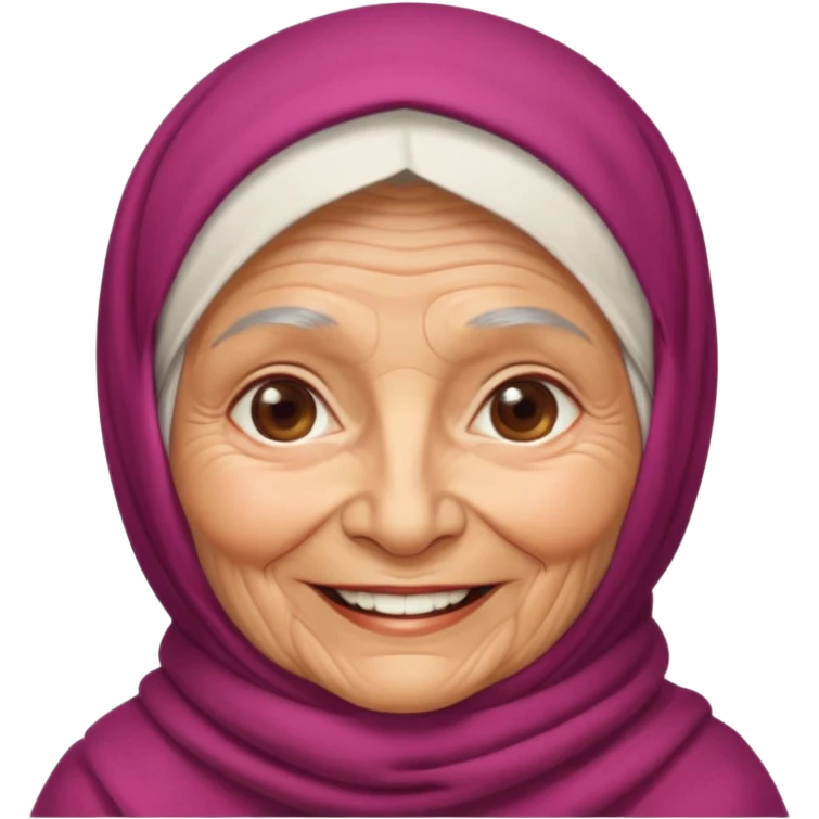 Типичная деревенская бабушка из СССР emoji