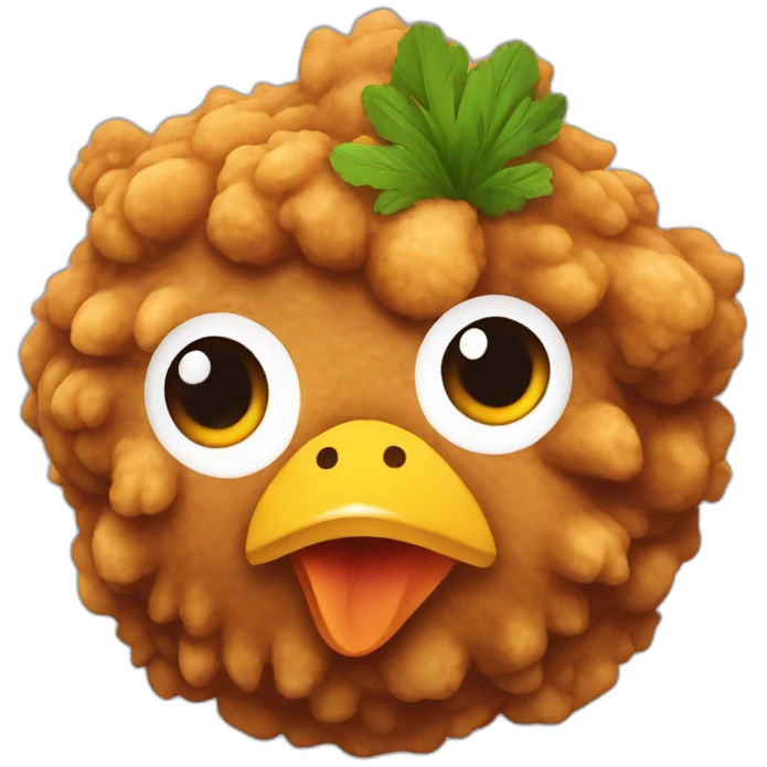 chicken karaage emoji