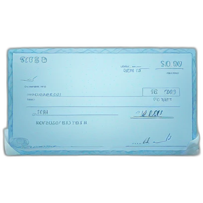 cheque emoji