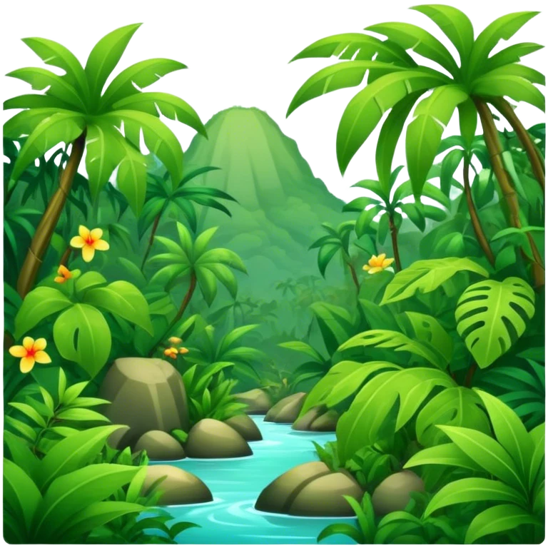 jungle emoji