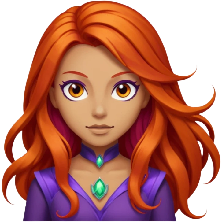 Dc comics starfire emoji