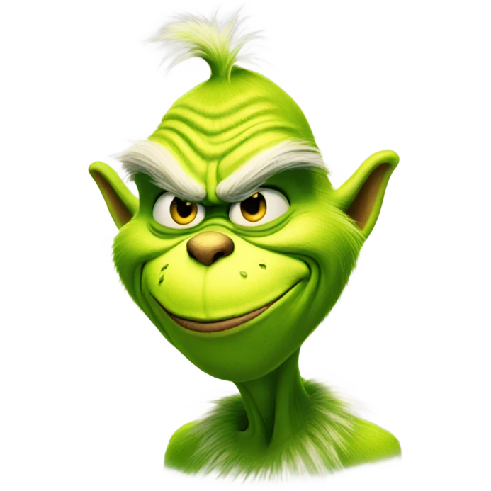 The grinch emoji