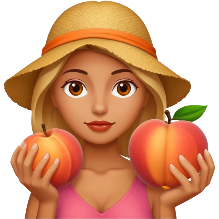 👱‍♀️🍑 emoji