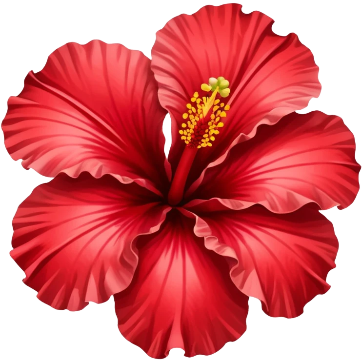 Hibiscus flower emoji
