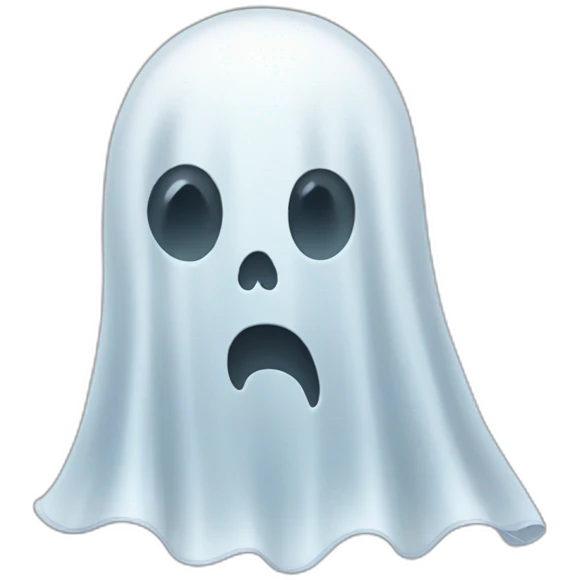 ghost sheet emoji