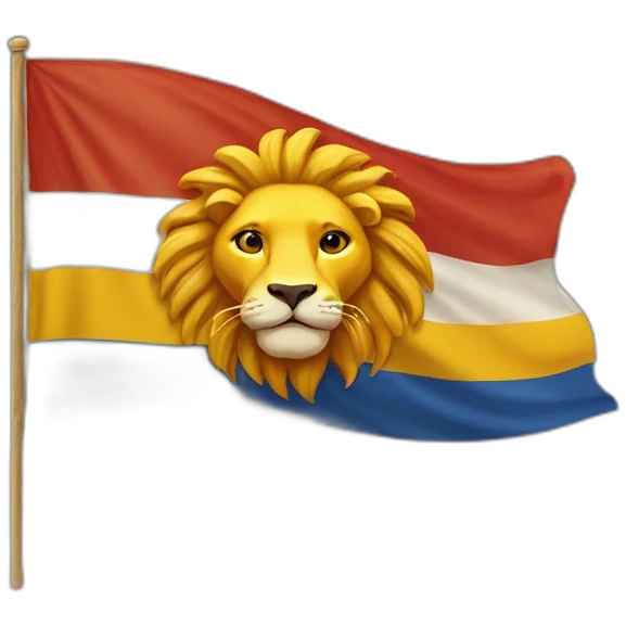 lion-and-sun-flag emoji