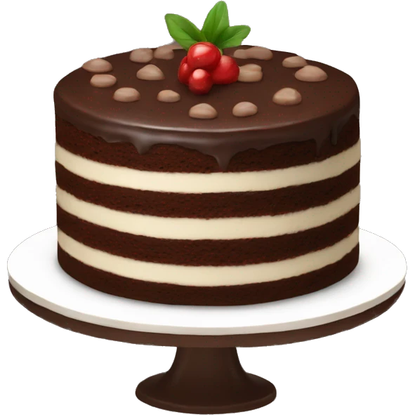 chocolate cake emoji