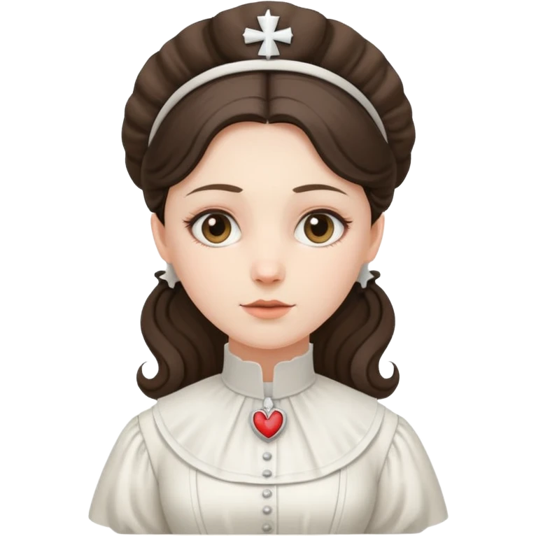 Victorian Nurse in a long dress emoji