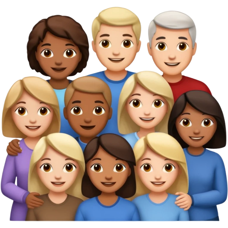 Friends circle emoji