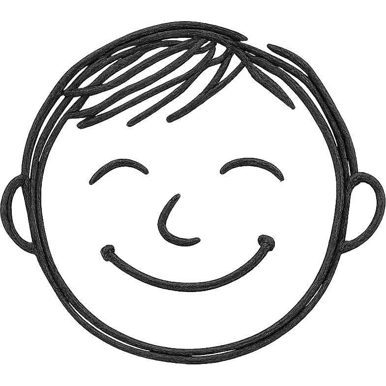 a face with a relaxed smile emoji