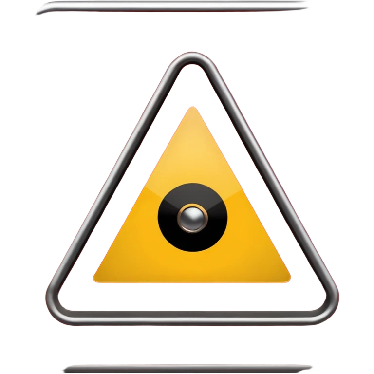 danger sign emoji