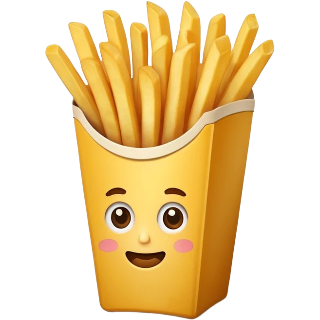 French fries emoji