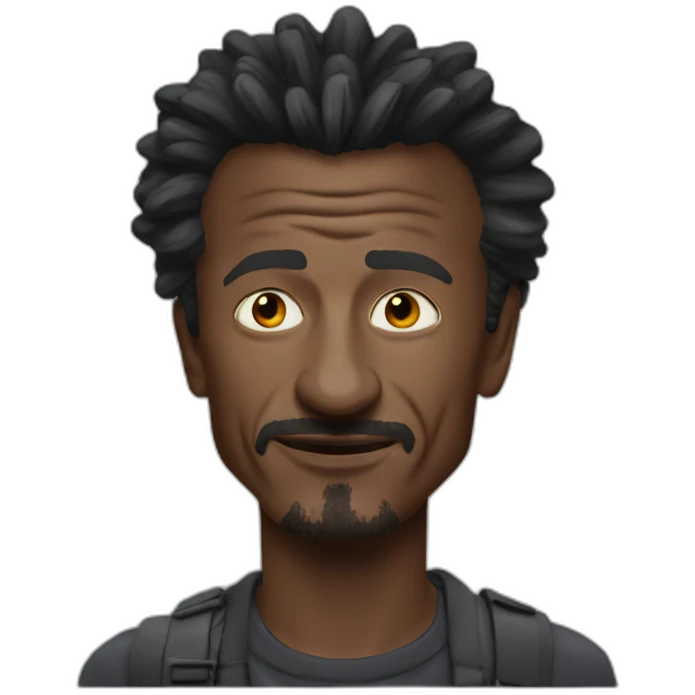 African Sean penn emoji