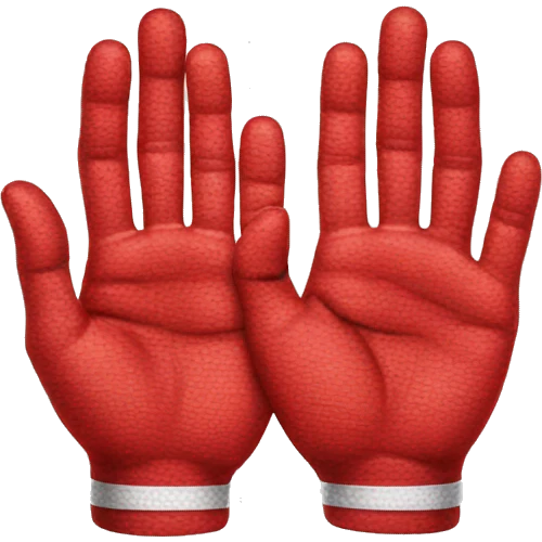 Utah Utes U hands emoji