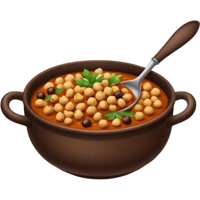 Black chana curry emoji