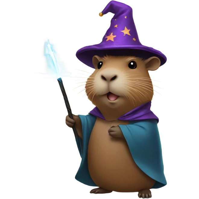 capybara wizard emoji