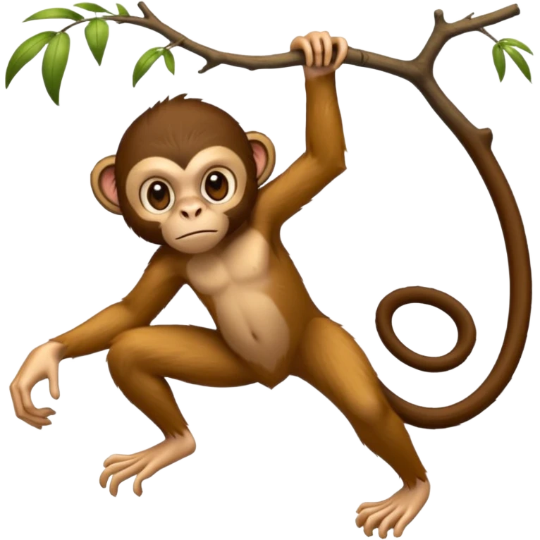 Spider monkey emoji